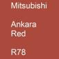 Preview: Mitsubishi, Ankara Red, R78.